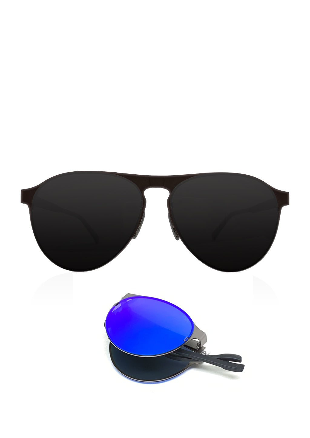 Scout - Foldable aviator sunglasses-0