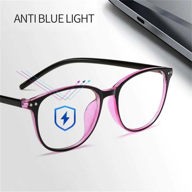 Anti Blue Light Computer Reading Glasses – Round for Men & Women