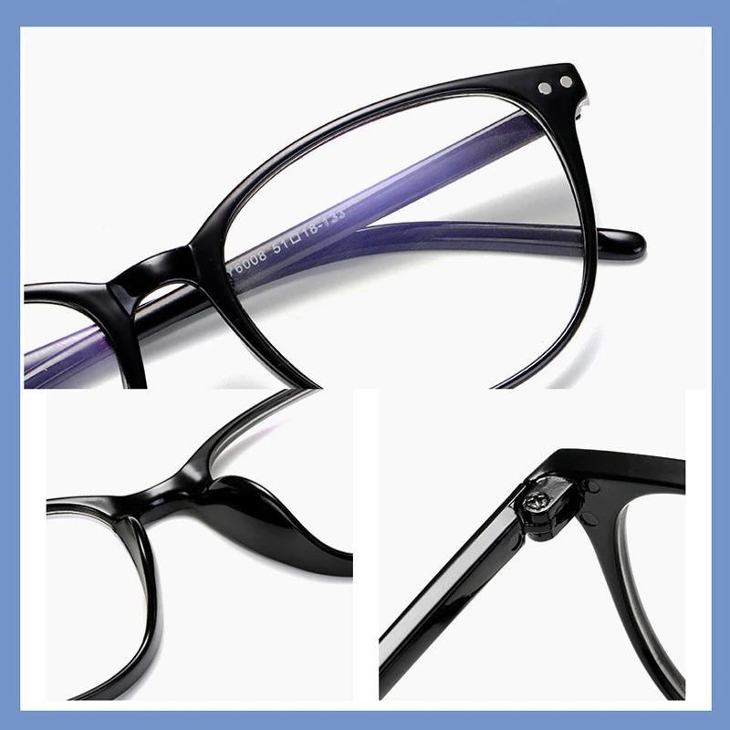 Anti Blue Light Computer Reading Glasses – Round for Men & Women