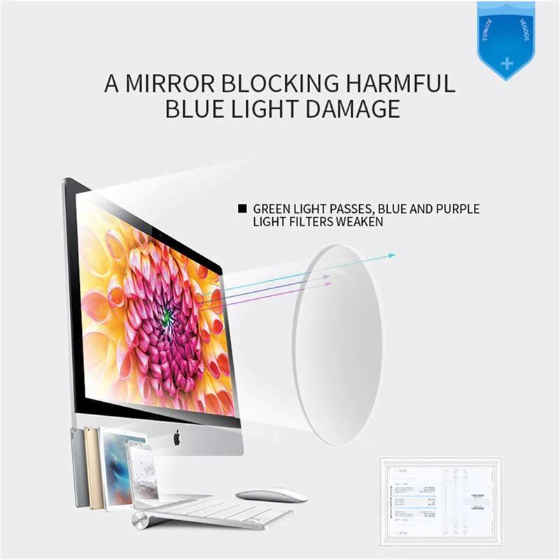 Anti Blue Light Computer Reading Glasses – Round for Men & Women