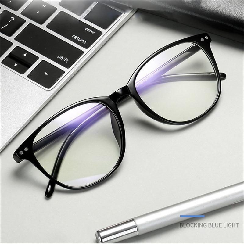 Anti Blue Light Computer Reading Glasses – Round for Men & Women