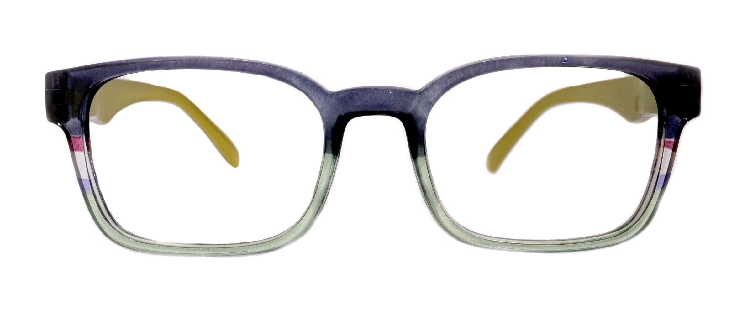 Leo Blue Light Blocking Glasses – Amber Lens Blue/Lime