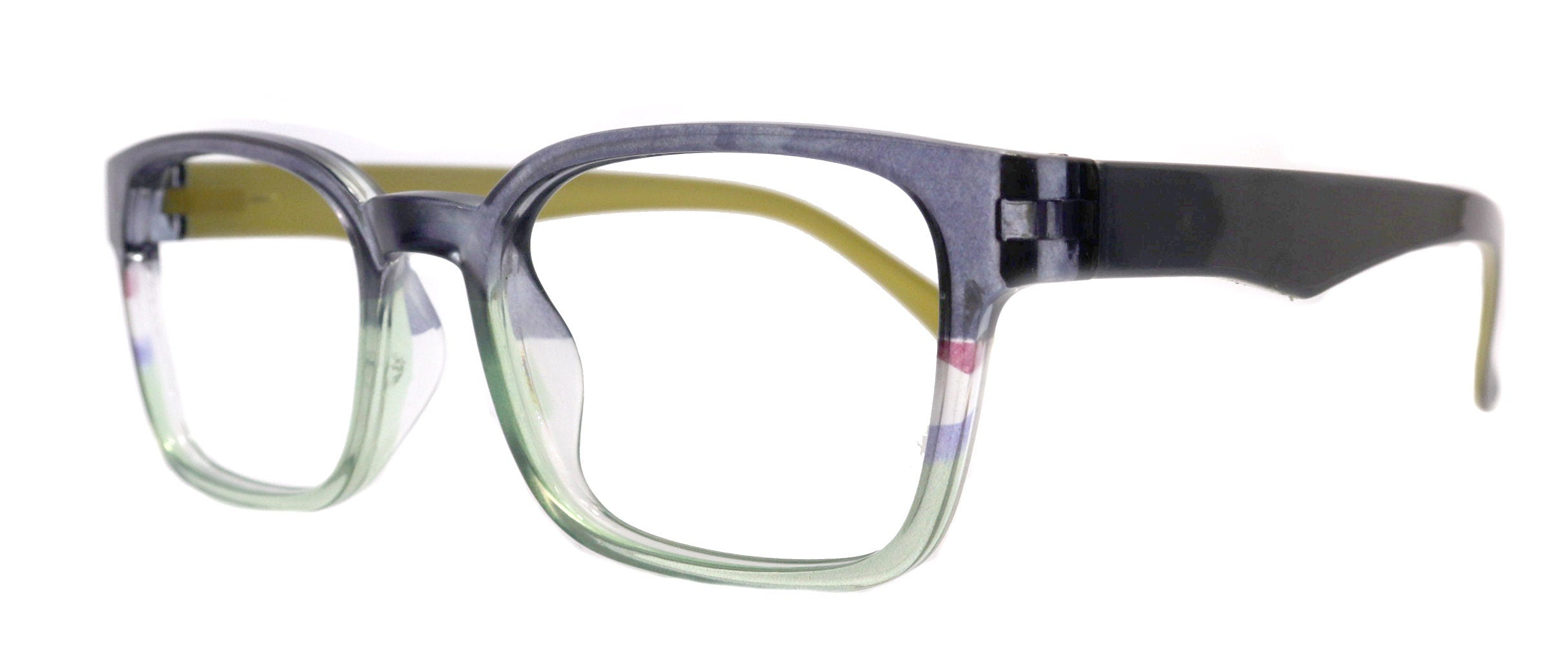 Leo Blue Light Blocking Glasses – Amber Lens Blue/Lime