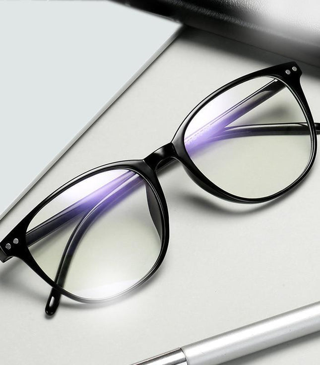Oval Studded Myopia Computer Glasses