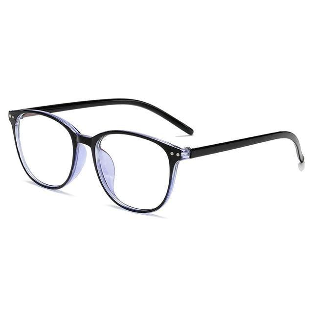 Oval Studded Myopia Computer Glasses
